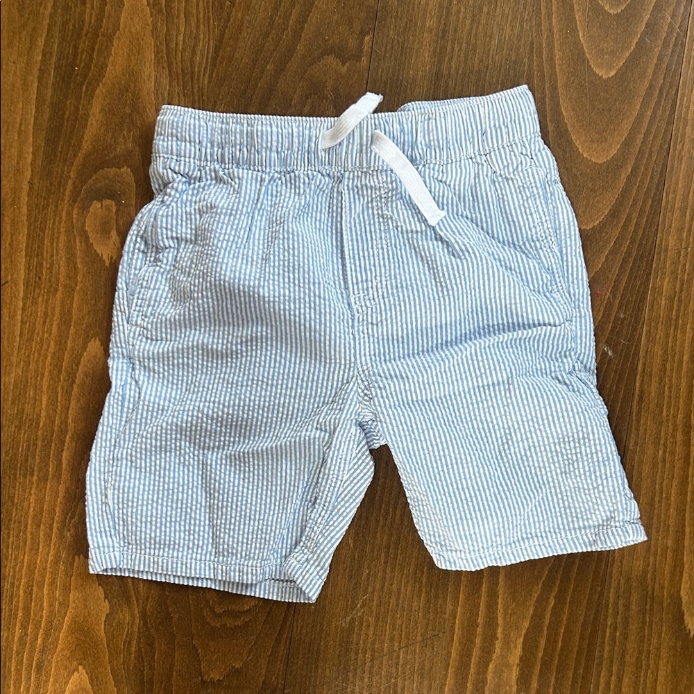 H&M seersucker blue Kids Shorts 4T